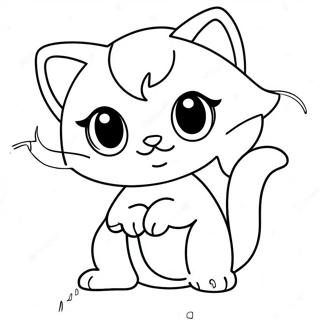 Mew Mew Power Transformation Coloring Page 38563-30990