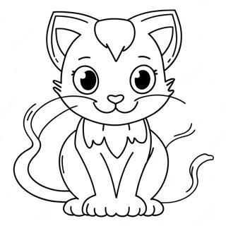 Mew Mew Power Transformation Coloring Page 38563-30991