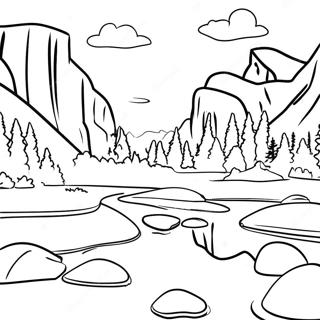 Yosemite Coloring Pages