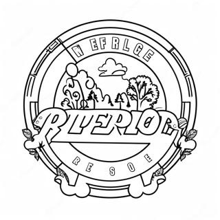 Riverdale Logo Coloring Page 38592-31019