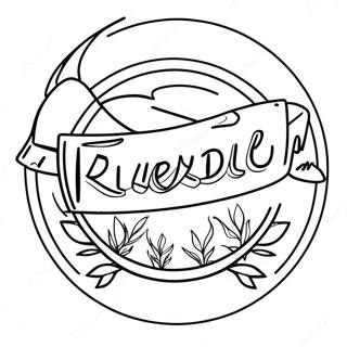 Riverdale Logo Coloring Page 38592-31020