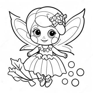 Christmas Fairy Coloring Page 38602-31022