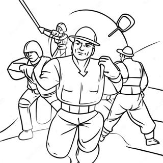 Action Pack Coloring Page 38622-31038