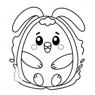 Easter Squishmallow Coloring Pages