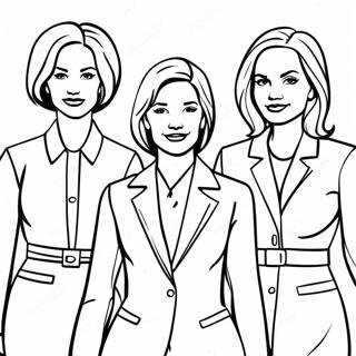 Empowering Women Leaders Coloring Page 3872-3190