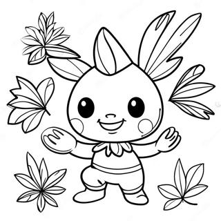 Adventurous Tumble Leaf Characters Coloring Page 38753-31150