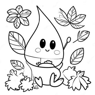 Adventurous Tumble Leaf Characters Coloring Page 38753-31152