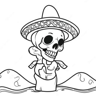 Mexican Independence Day Coloring Page 38813-31194