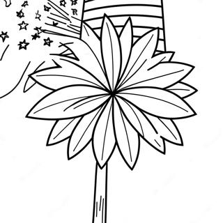 Fourth Of July Fireworks Coloring Page 38842-31214