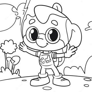 Cyberchase Coloring Pages