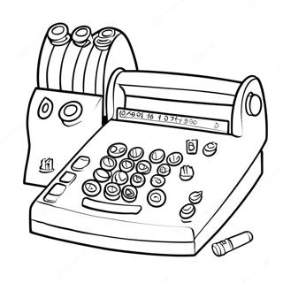 Digit The Number Cruncher Coloring Page 38883-31251