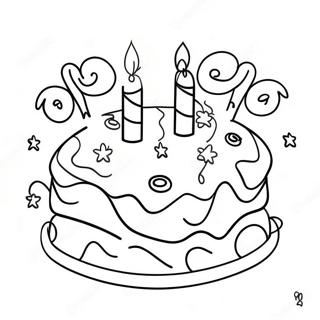 Happy Birthday Sister Coloring Pages