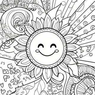 Easy Positive Coloring Pages