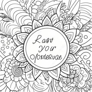 Easy Positive Affirmation Coloring Page 38902-31266