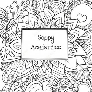 Easy Positive Affirmation Coloring Page 38902-31268