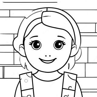 Pixel Coloring Page For Kids 3891-3202