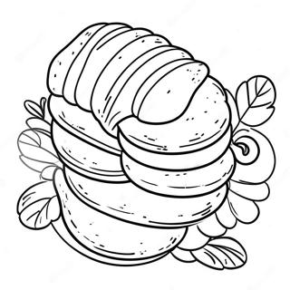 Bread Barbershop Coloring Page 38932-31290