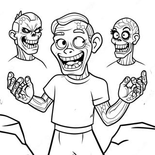 Disney Zombies Coloring Page 38972-31310