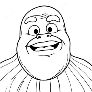 Grimace Coloring Page 3901-3210