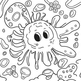 Bacteria Coloring Page 39032-31354