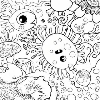 Bacteria Coloring Page 39032-31355