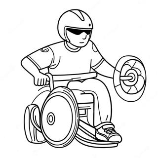 Adaptive Sports Coloring Page 39043-31365