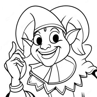 Jester Coloring Pages