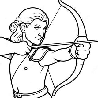 Sagittarius Archer Coloring Page 39113-31421