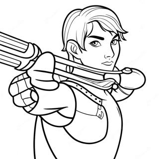 Sagittarius Archer Coloring Page 39113-31424