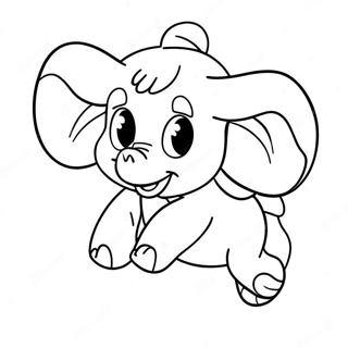 Dumbo Coloring Pages