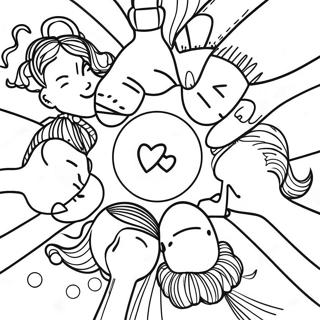 Diverse Unity Coloring Page 39123-31431