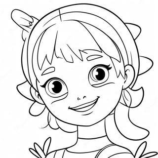 Marinette Miraculous Coloring Pages