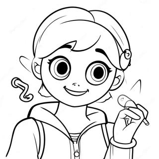 Marinette Miraculous Coloring Page 39142-31442