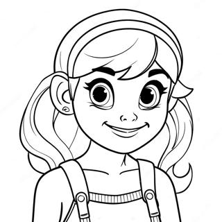 Marinette Miraculous Coloring Page 39142-31443