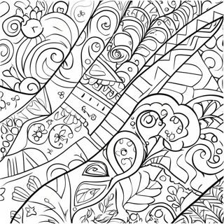 Colorful Blanket Coloring Page 39162-31458