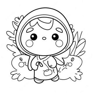 Cute Oshi No Ko Characters Coloring Page 39173-31470