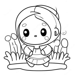 Cute Oshi No Ko Characters Coloring Page 39173-31472