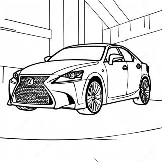 Lexus Coloring Page 39182-31474