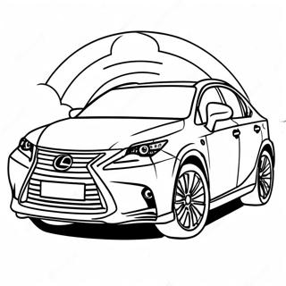 Lexus Coloring Page 39182-31475