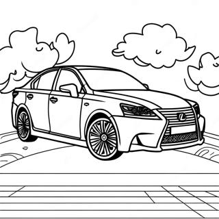 Lexus Coloring Page 39182-31476