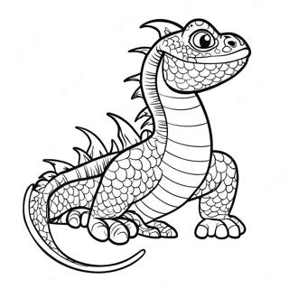 Realistic Water Dragon Coloring Page 39202-31487