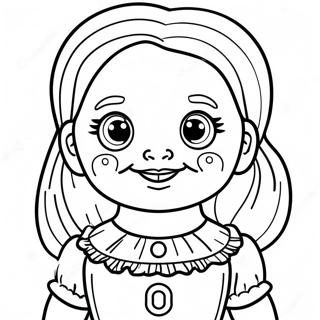 Annabelle Coloring Pages