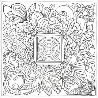 Square Coloring Pages