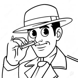 Inspector Gadget Coloring Pages