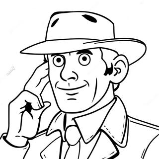 Inspector Gadget Coloring Page 39262-31539