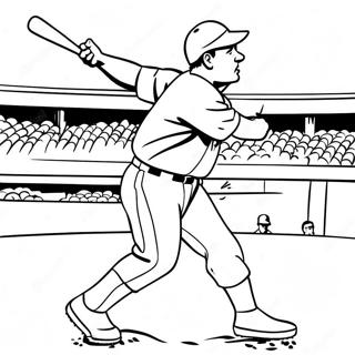 Babe Ruth Coloring Pages