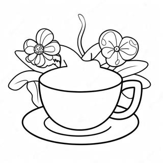 Teacup Coloring Page 39302-31562