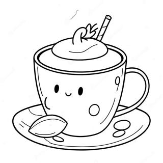 Teacup Coloring Page 39302-31564