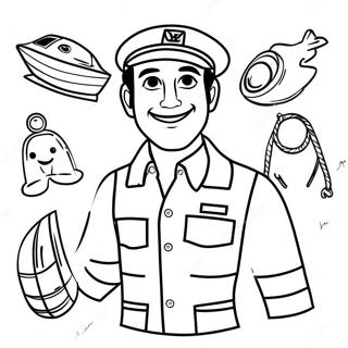 Skipper With Stylish Outfits Coloring Page 39363-31621