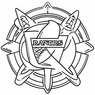 Ny Rangers Logo Coloring Page 39402-31651